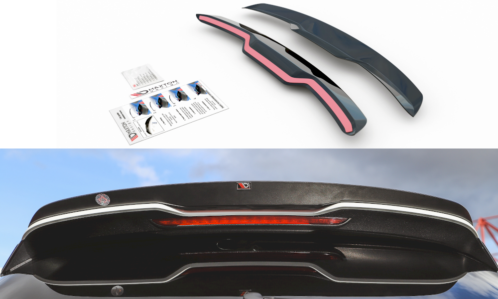 Audi RS3 FL Sportback 2015-2020 Rearspoiler extension V.2